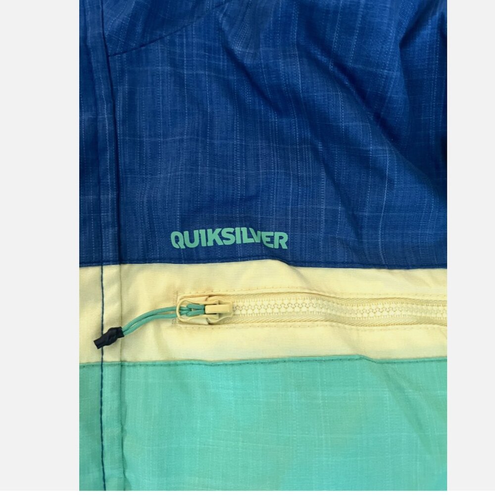 Quicksilver Size 16(XL) Dry Flight 10K Technical Snow Winter Jacket Coat Youth - Picture 4 of 10